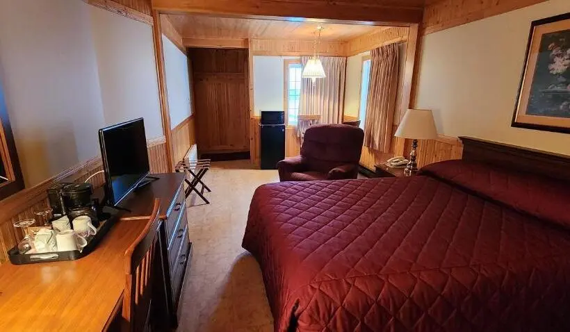 Standard-huone Merinäkymä, Auberge Motel 4 Saisons