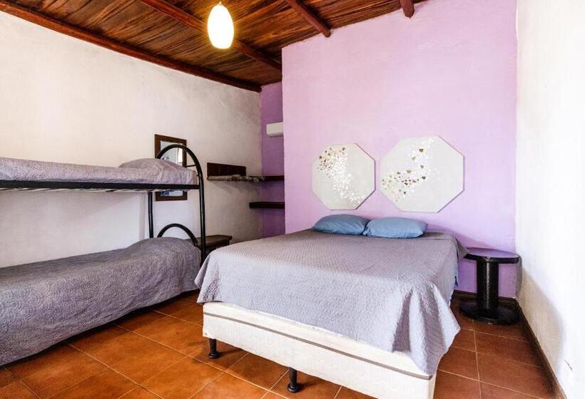 4 Bett Standardzimmer, Hostel La Botella De Leche Tamarindo