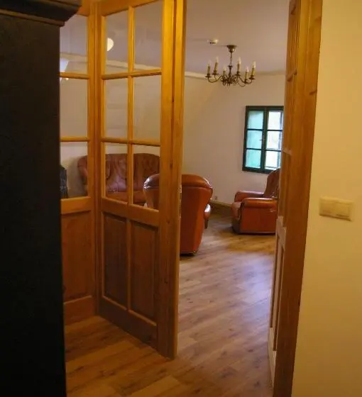 １ベッドルームのデラックスアパートメント, Penzion Manský Dvůr