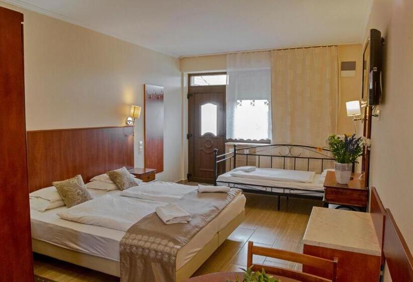 标准三人间, Petrény Borpanzió