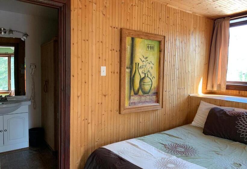 חדר סטנדרט שתי מיטות זוגיות, L'auberge Refuge Du Trappeur