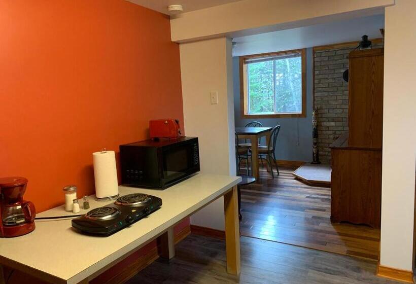 침실 1개 아파트, L'auberge Refuge Du Trappeur