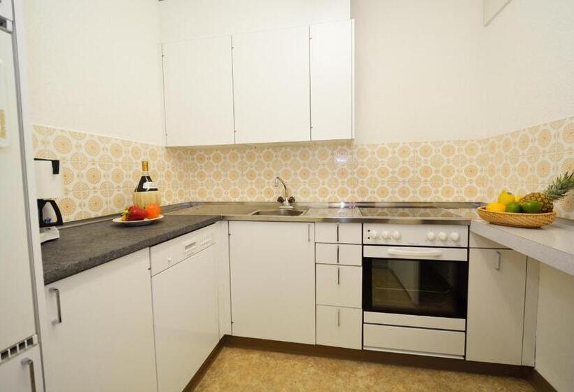 חדר סטודיו סטנדרד, Ferienwohnungen Chesa Clois 24 Studios