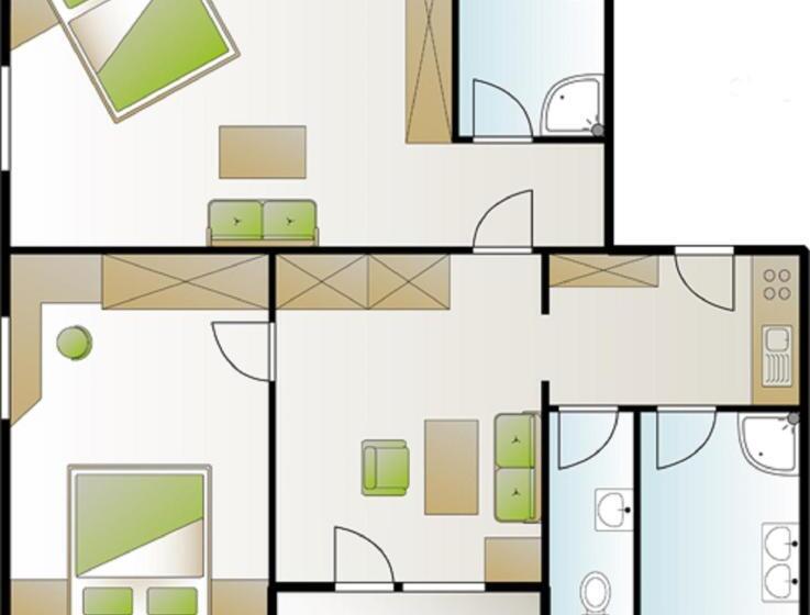 דירת שני חדרים, Haus Widdersteinblick