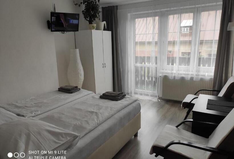 발코니가 있는 2 베드룸 아파트, Pension Pugner