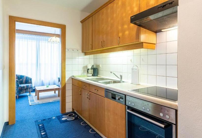 Апартаменты 1 Спальня с Видом, Frühstückspension Appartementhaus Wasserer