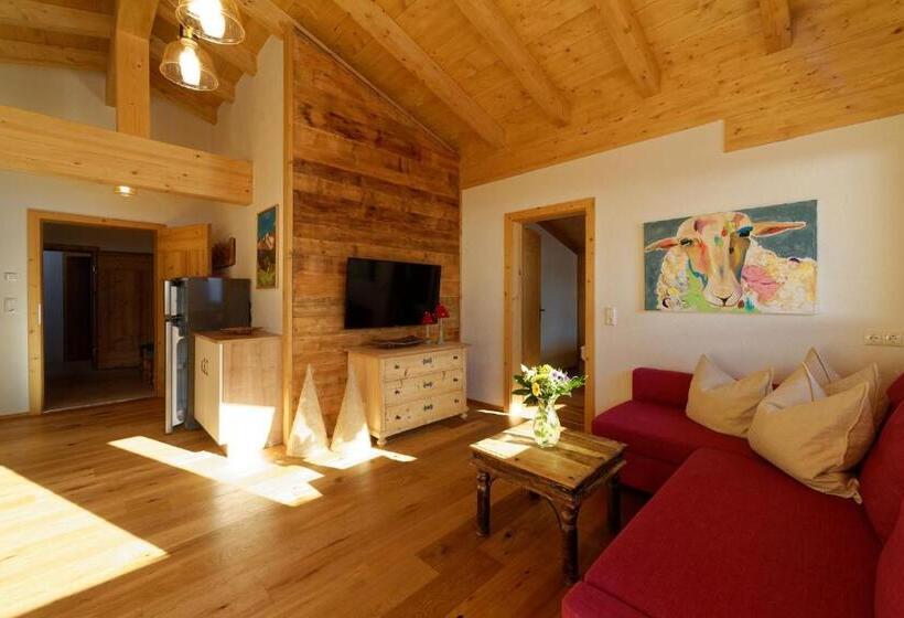 شقة غرفتين نوم مزودة بشُرفة, Fleckhof