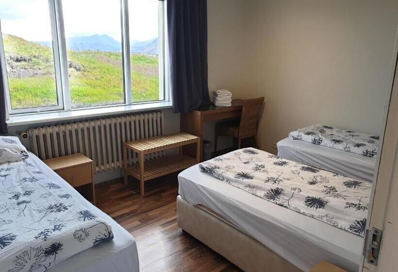 اتاق استاندارد سه تخته با سرویس بهداشتی مشترک, Hafnarnes