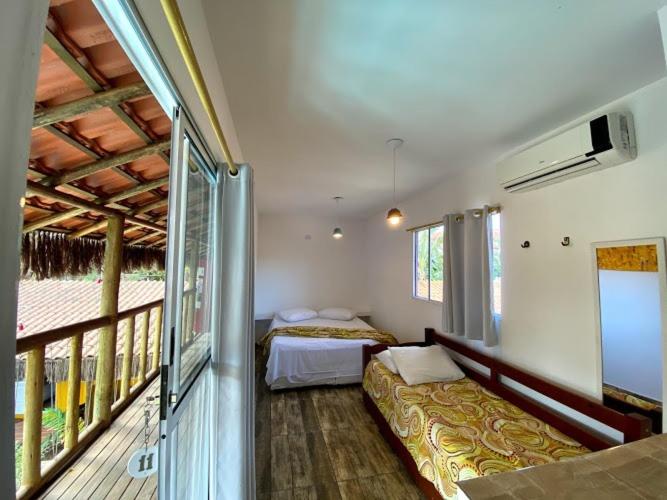 اتاق استاندارد چهار تخته, Pousada Papaya Container