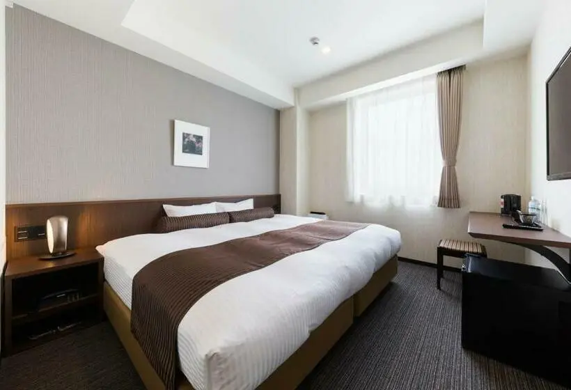 キングサイズベッドのデラックスルーム, N Gate Hotel Osaka