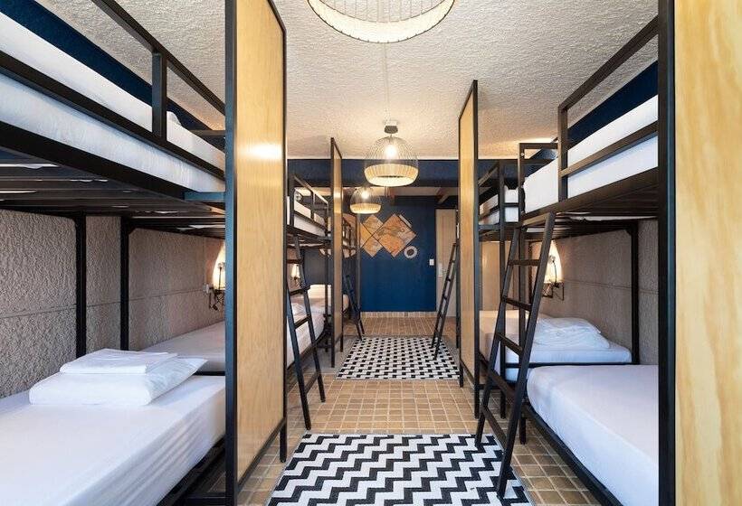 Кровать в Общей Комнате, Selina Cancun Laguna  Zone Hotelera