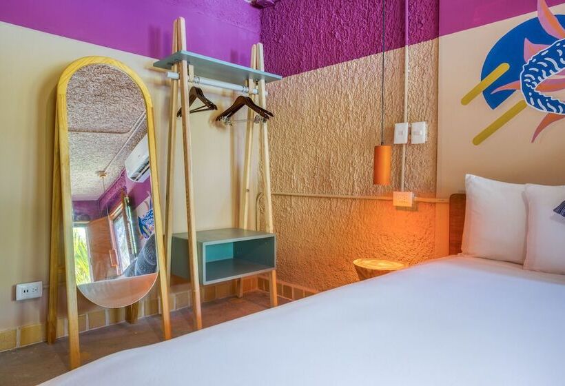 Номер Deluxe, Selina Cancun Laguna  Zone Hotelera