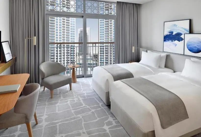 اتاق دلوکس با تخت کینگ و چشم‌انداز شهر, Vida Creek Harbour