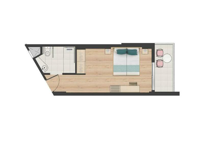 اتاق استاندارد با چشمانداز شهر, Ambassador Playa I