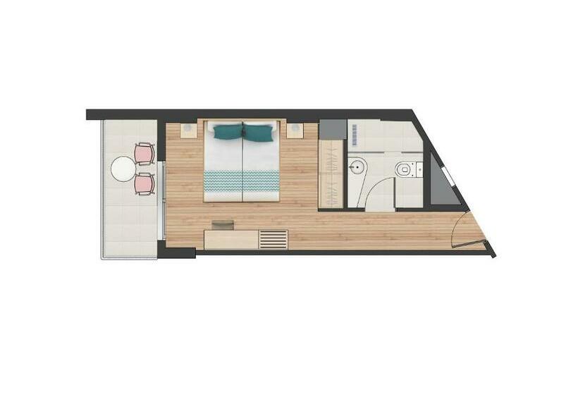 اتاق استاندارد با چشمانداز شهر, Ambassador Playa I