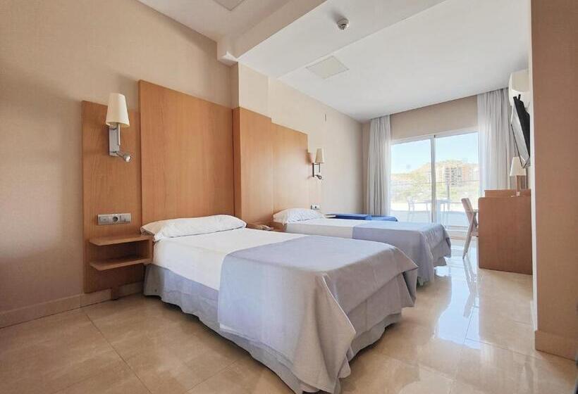 اتاق اساندارد با چشم‌انداز جانبی به دریا, La Cala Finestrat