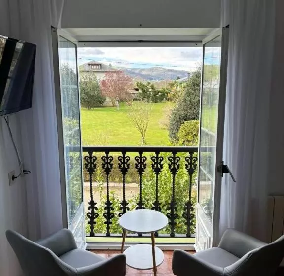 Habitació Estàndard amb Balconada, Luarca Zabala