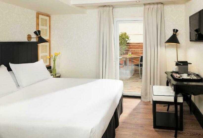 Номер Deluxe с Террасой, Boutique Hotel H10 Catalunya Plaza