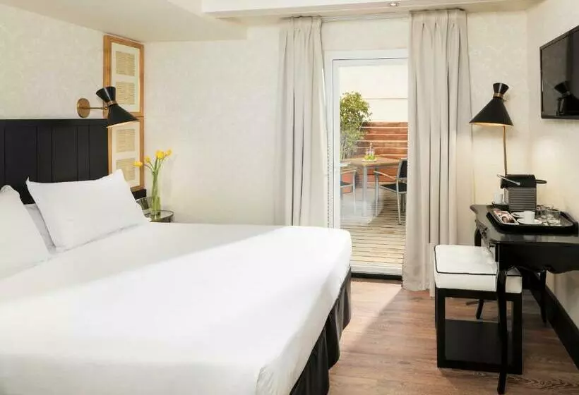 اتاق لوکس با تراس, Boutique Hotel H10 Catalunya Plaza