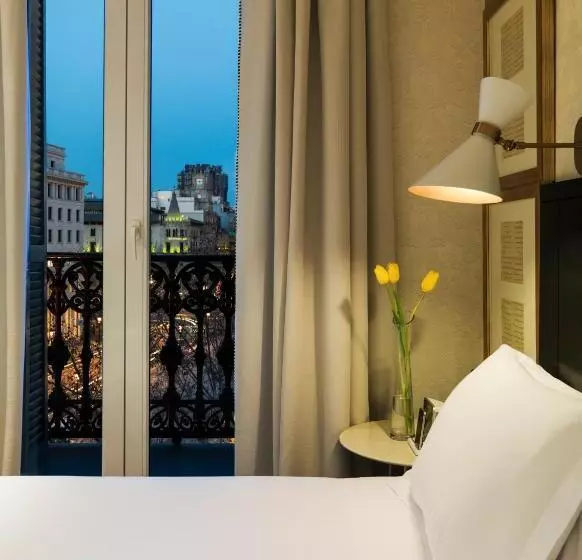 اتاق لوکس با چشم‌انداز, Boutique Hotel H10 Catalunya Plaza