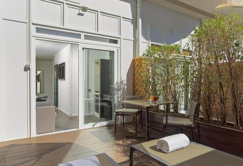 Номер Стандарт с Террасой, Boutique Hotel H10 Catalunya Plaza