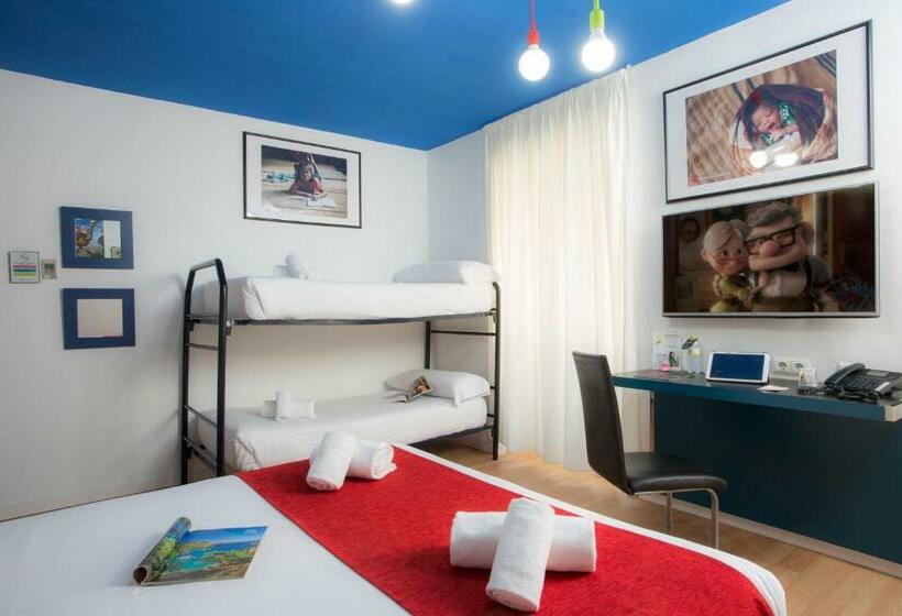 غرفة قياسية رباعية, Casual Del Cine Valencia