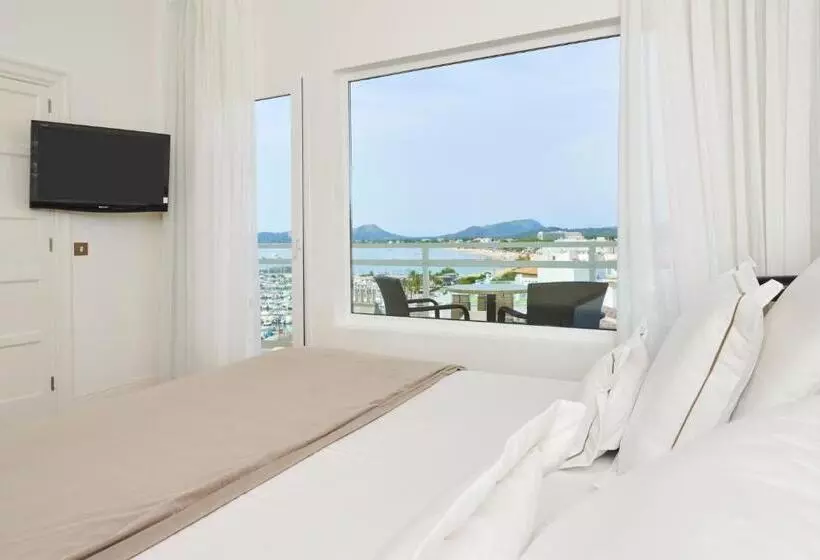 اتاق استاندارد با چشم‌انداز, Hoposa Daina Hotel & Apartments - Adults Only