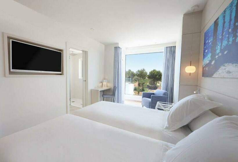 غرفة قياسية إطلالة جانبية علي البحر, Iberostar Selection Santa Eulalia - Adults Only Ibiza