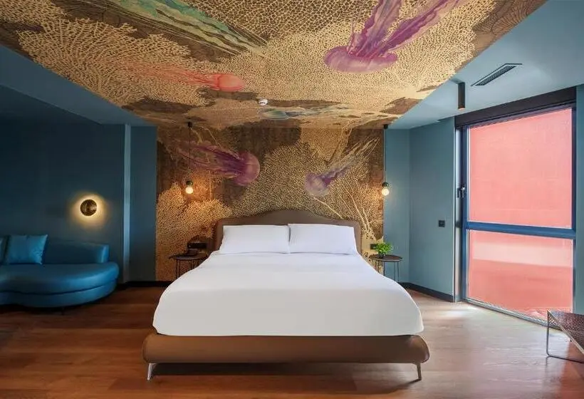 キングサイズベッドのスイートルーム, Spirit Hotel Ciudad de Burgos