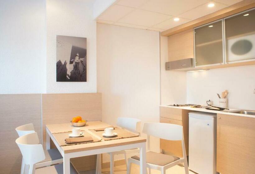 带1个卧室的公寓, Aparthotel Acualandia