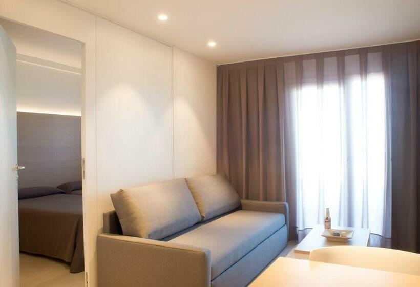 带1个卧室的公寓, Aparthotel Acualandia