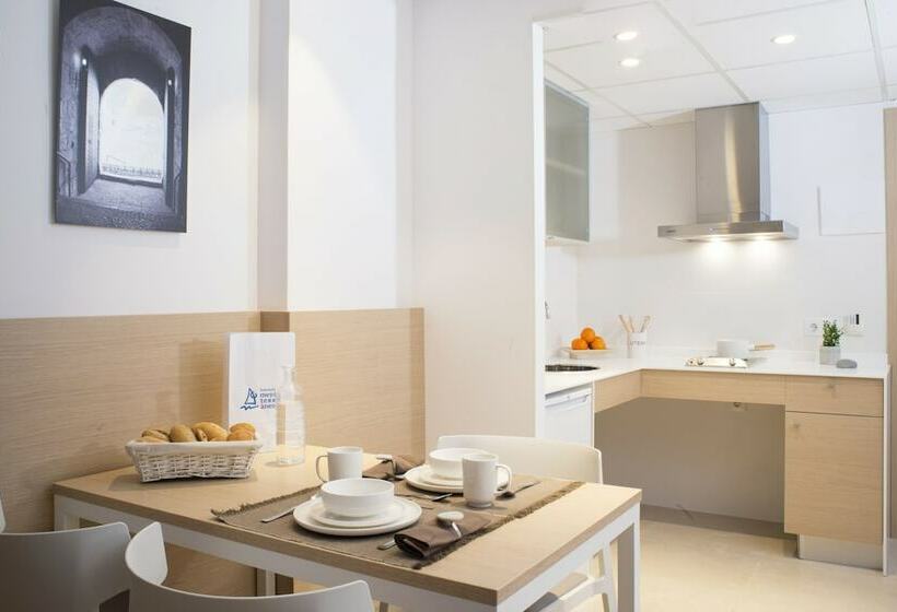 带1个卧室的公寓, Aparthotel Acualandia