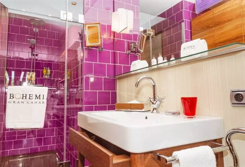 اتاق لوکس با چشم‌انداز دریا, Bohemia Suites & Spa - Adults Only