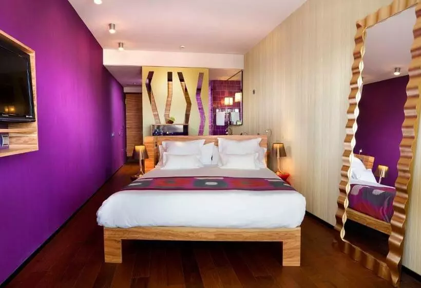 اتاق لوکس با چشم‌انداز دریا, Bohemia Suites & Spa - Adults Only