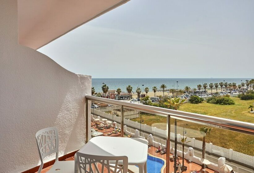 غرفة سوبيريور ذات إطلالة جانبية على البحر, Ibersol Torremolinos Beach