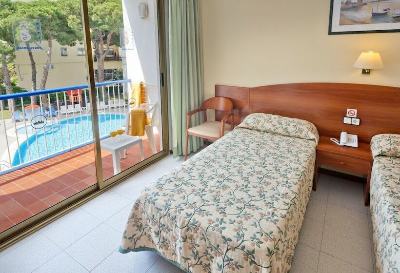 غرفة قياسية مزوَّدة بشُرفة, Ght Costa Brava & Spa