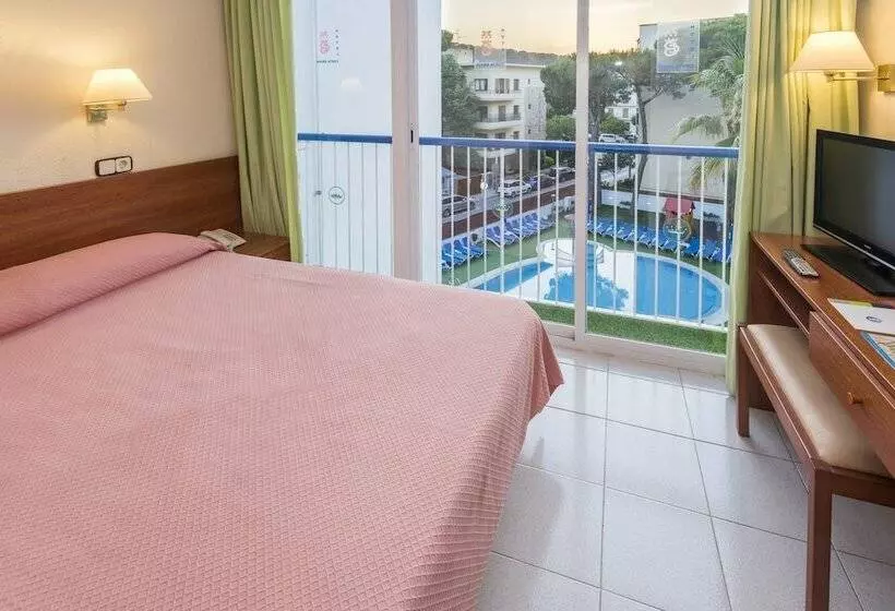 اتاق استاندارد با چشم‌انداز استخر, Ght Costa Brava & Spa