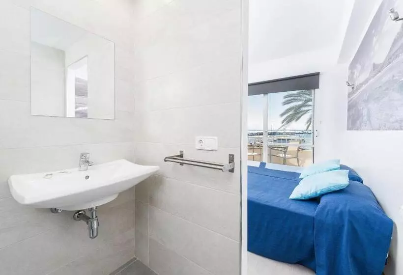 اتاق لوکس با چشم‌انداز دریا, Hostal Vista Alegre