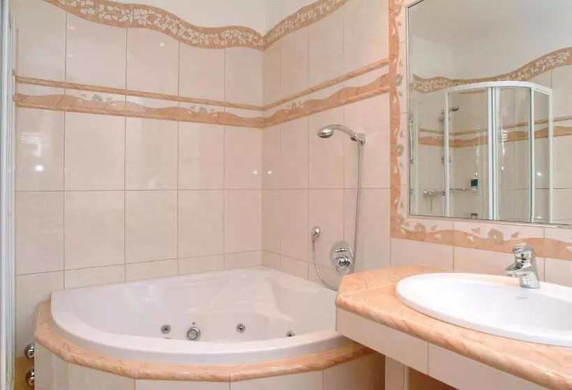 اتاق استاندارد با وان آب گرم, Altstadthotel Mosser