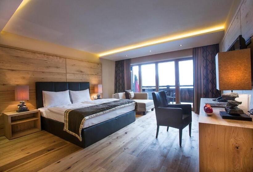 חדר דלוקס עם מרפסת, Das Gemütliche Dorfhotel Kaltenhauser