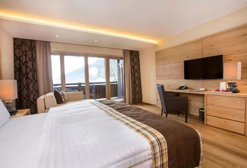 バルコニー付きデラックスルーム, Das Gemütliche Dorfhotel Kaltenhauser