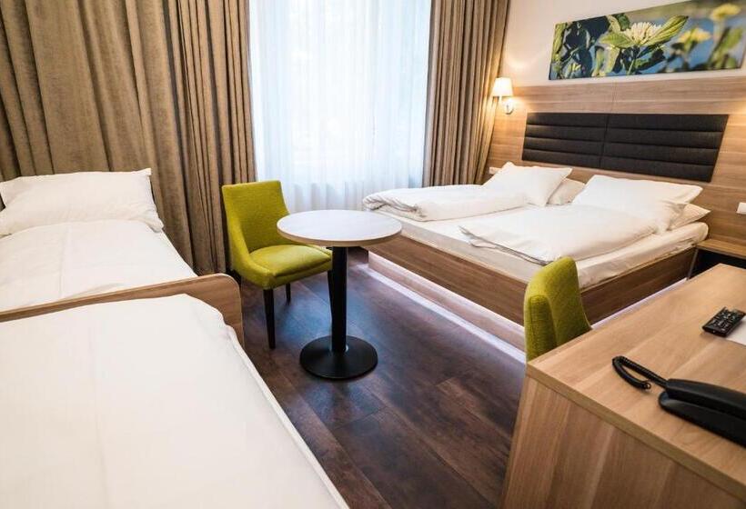 اتاق استاندارد چهار تخته, Marc Aurel   Vienna City Center