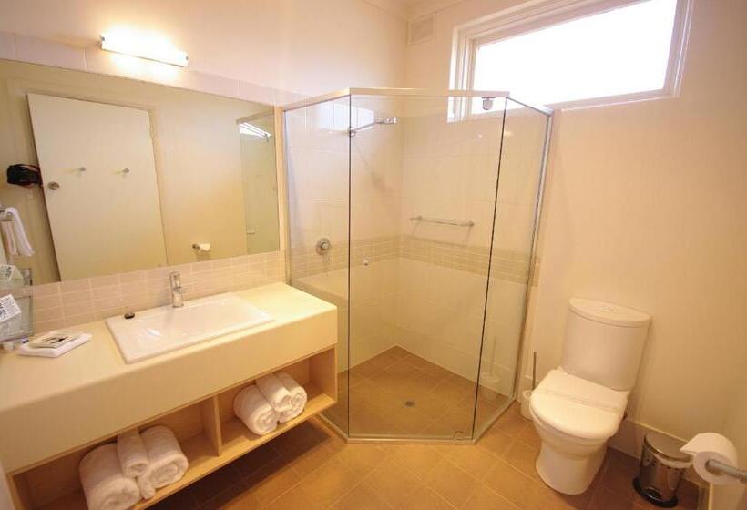 חדר דחוקס עם מיטת קינג, Adelaide Road Motor Lodge