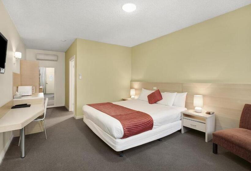 חדר דחוקס עם מיטת קינג, Adelaide Road Motor Lodge