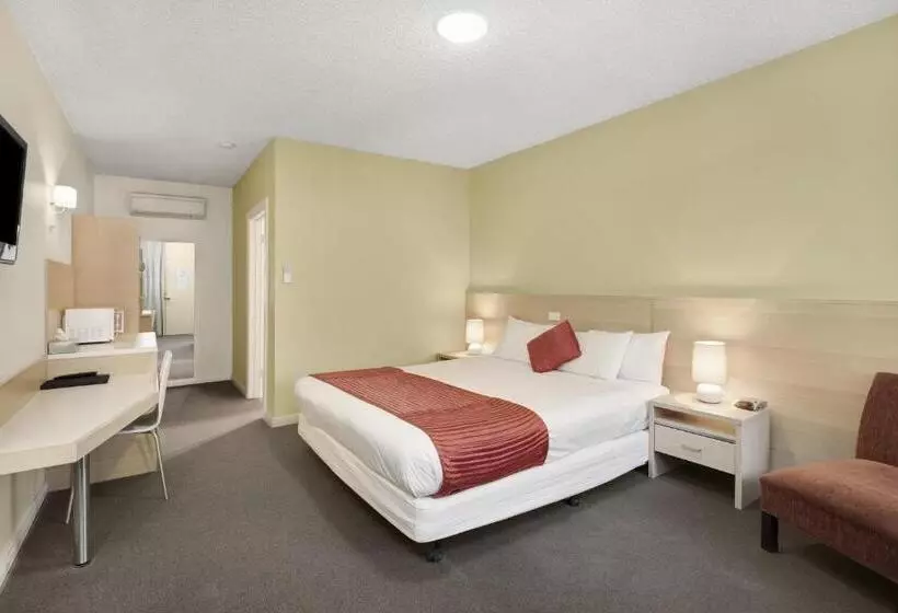 キングサイズベッドのデラックスルーム, Adelaide Road Motor Lodge