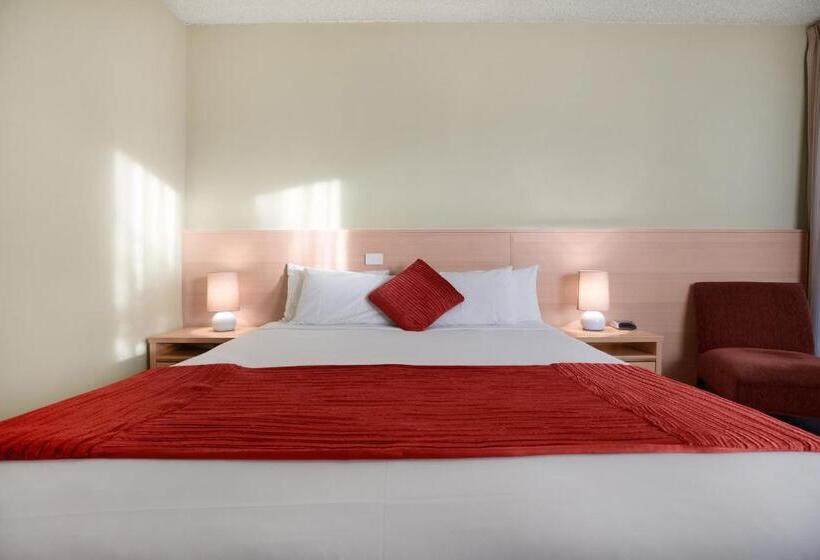 חדר דחוקס עם מיטת קינג, Adelaide Road Motor Lodge