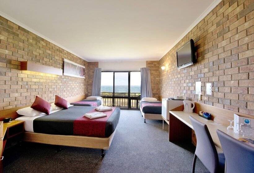 اتاق استاندارد چهار تخته با چشمانداز دریا, Kangaroo Island Seaside Inn
