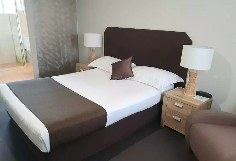 Deluxe-huone, Mcnevins Maryborough Motel