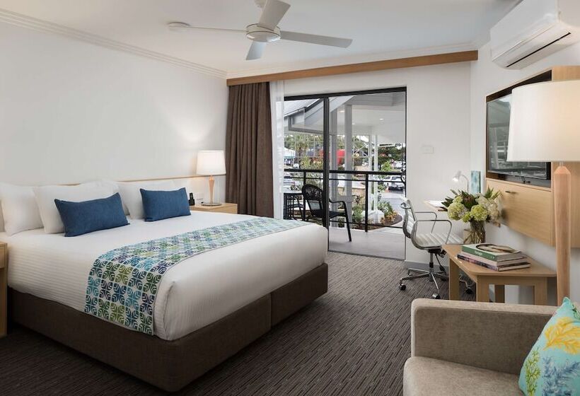 חדר סופריור עם מיטת קינג, Sails Port Macquarie By Rydges