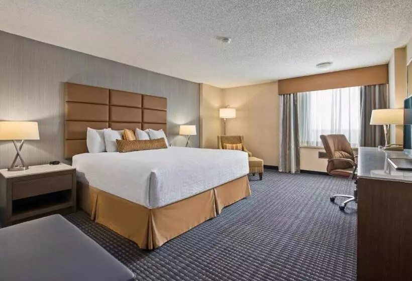 اتاق استاندارد با تخت بزرگ, Best Western Premier Calgary Plaza Hotel & Conference Centre